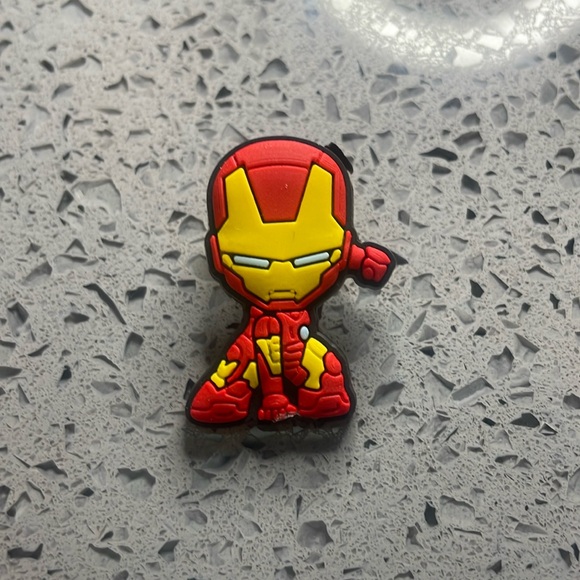 7/$10 Iron Man jibbitz crocs shoe charm - Picture 1 of 1